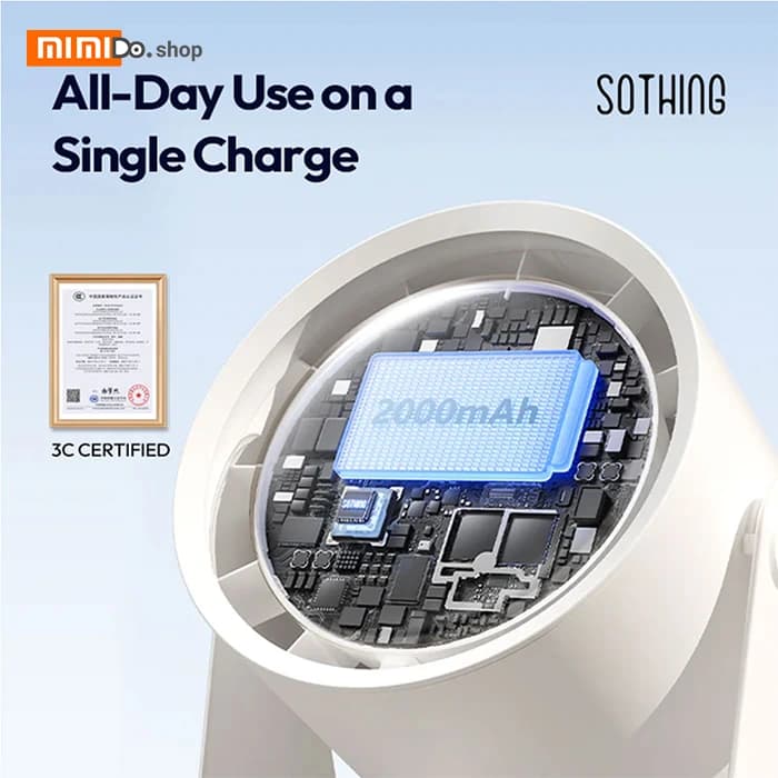 پنکه رومیزی شیائومی Xiaomi Sothing 2423c — تصویر ۴