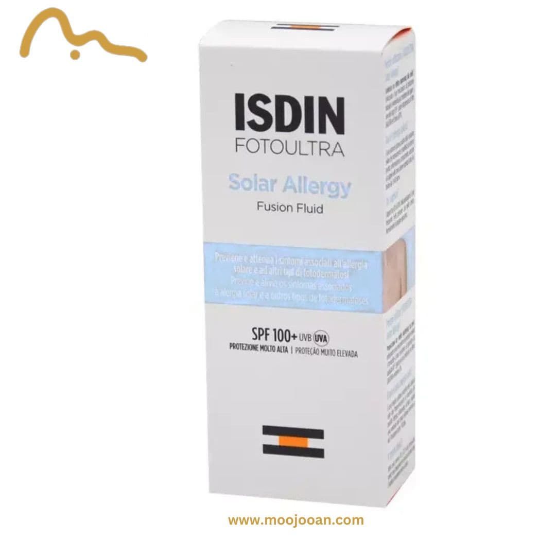 فلوئید ضد آفتاب سولار آلرژی +SPF100 ایزدین ISDIN Solar Allergy — تصویر ۶