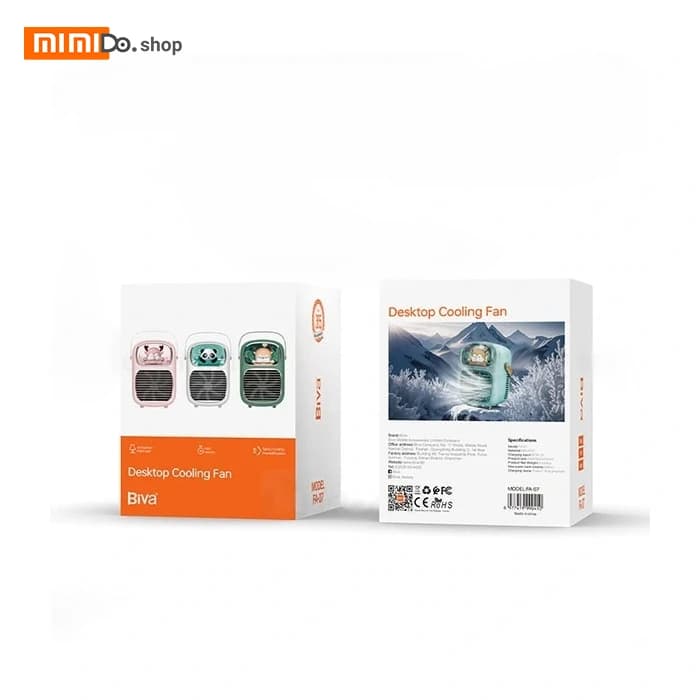 پنکه رومیزی شارژی بیوا Biva FA-07 desktop fan — تصویر ۵
