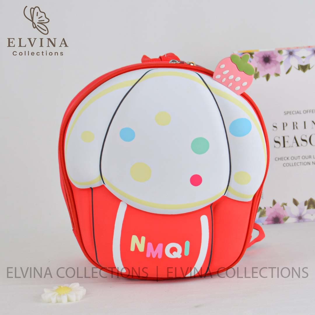 کوله پشتی فانتزی بچگانه طرح کاپ کیک کد1602 — تصویر ۵