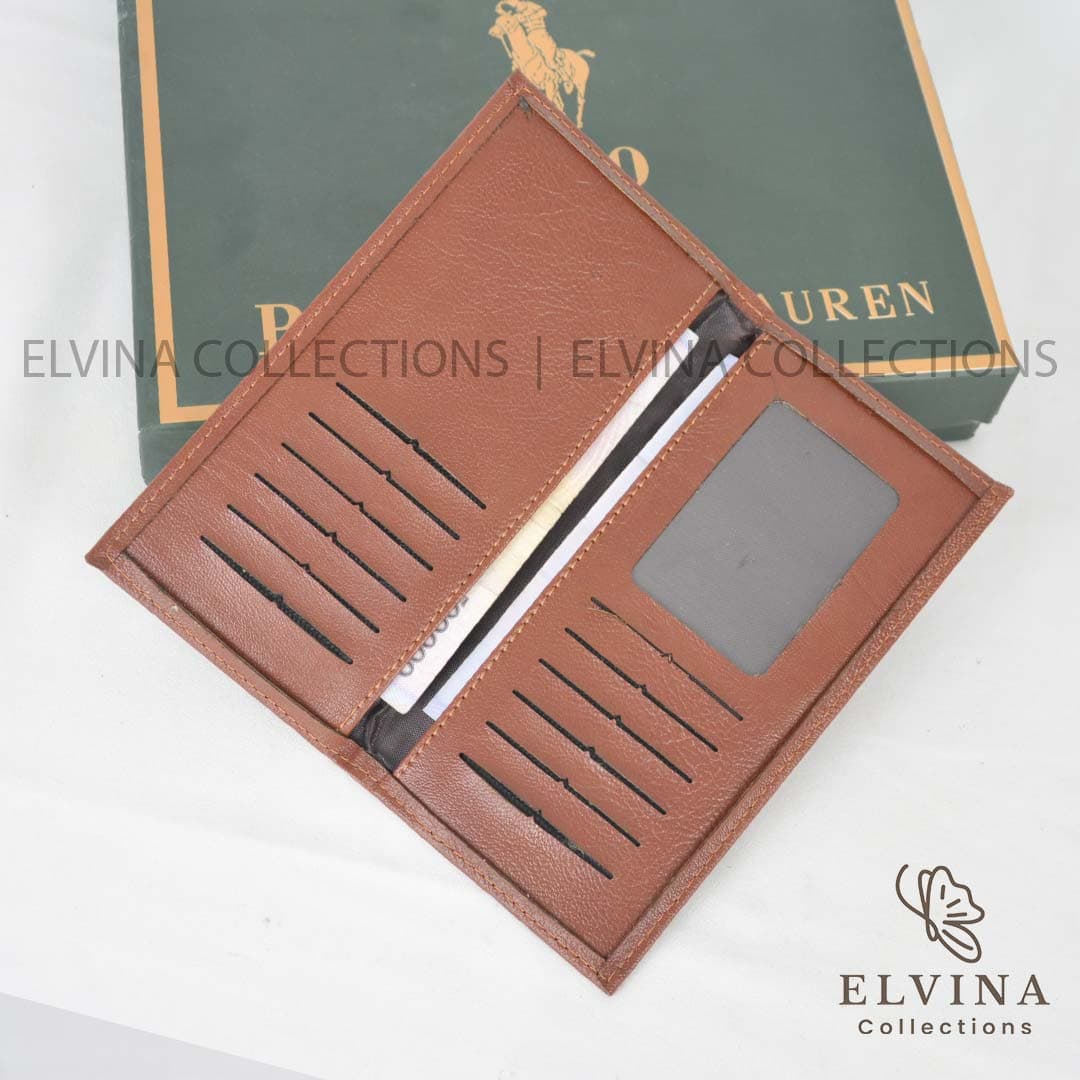 ست هدیه مردانه کیف پول کتی، جاکارتی و کمربند چرم مصنوعی polo کد1538 — تصویر ۹