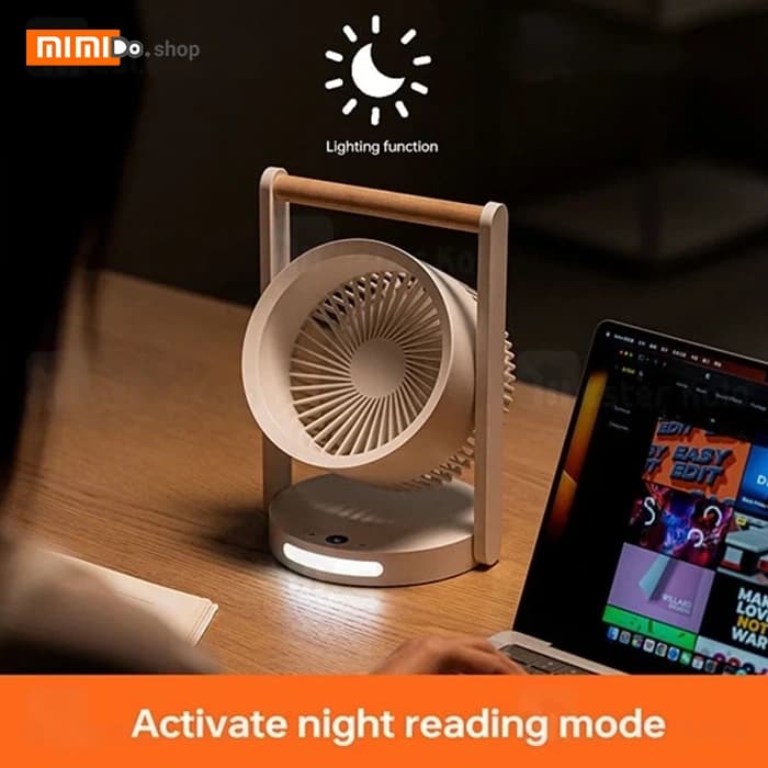 پنکه رومیزی شارژی بیوا Biva FA-05 Portable Desktop Cycle Fan — تصویر ۷