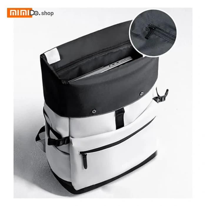 کوله شیائومی Xiaomi Mijia Rolled-edge Casual Backpack MJXXB01RM مناسب برای لپ تاپ 15.6 اینچ — تصویر ۶