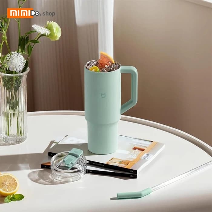 ماگ مسافرتی شیائومی Xiaomi Mijia Straw Cup 316L MJXGB01RM — تصویر ۸