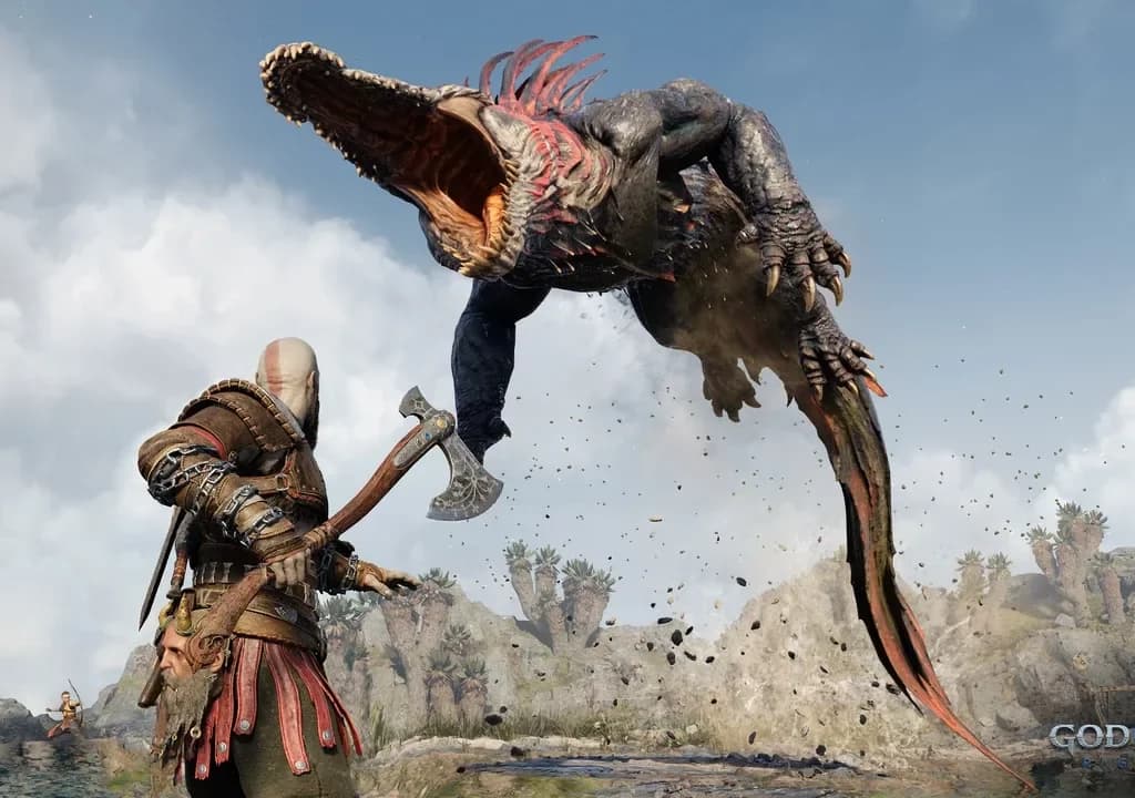 دیسک بازی GOD OF WAR Ragnarok برای ps4 — تصویر ۹