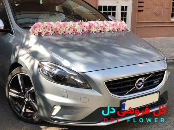 سفارش آنلاین گل ماشین عروس 619