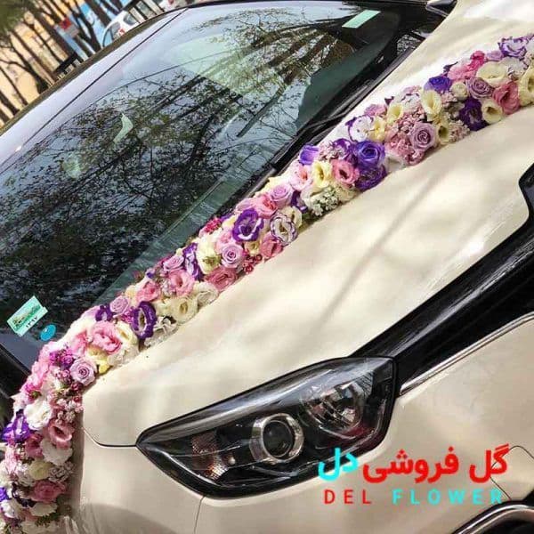گل ماشین عروس خطی 605 — تصویر ۷