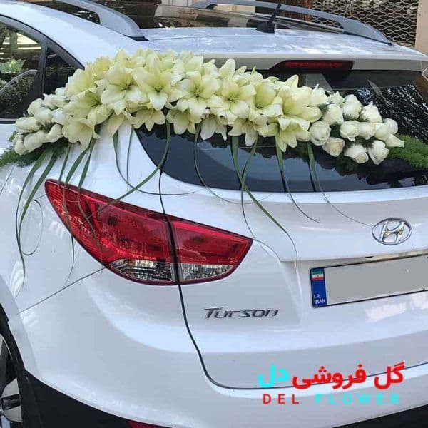 تزیین ماشین عروس در محل 604 — تصویر ۳