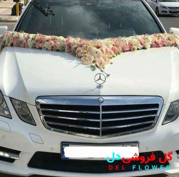 سفارش گل ماشین عروس 601 — تصویر ۲