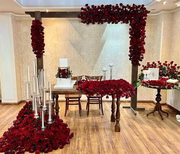 گل آرایی بله برون تهران 726