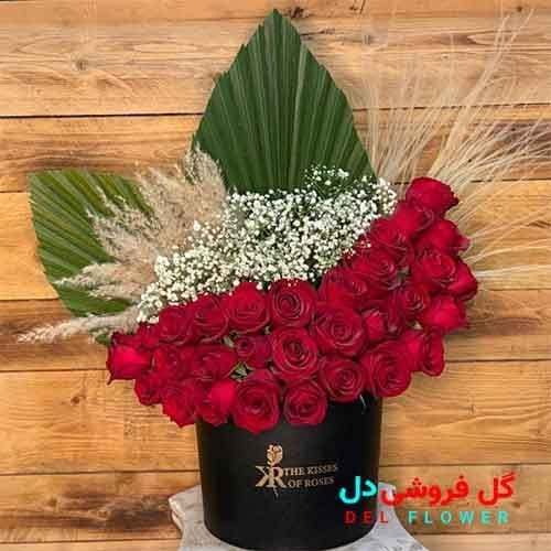 جعبه گل رز با پول 229