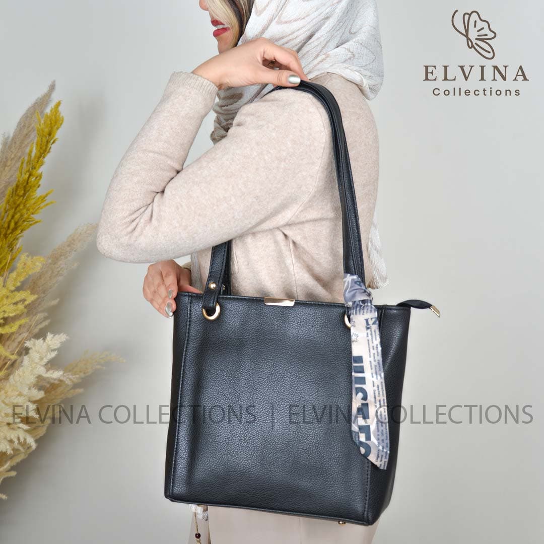 کیف زنانه مجلسی چرمی روسری دار ویدا