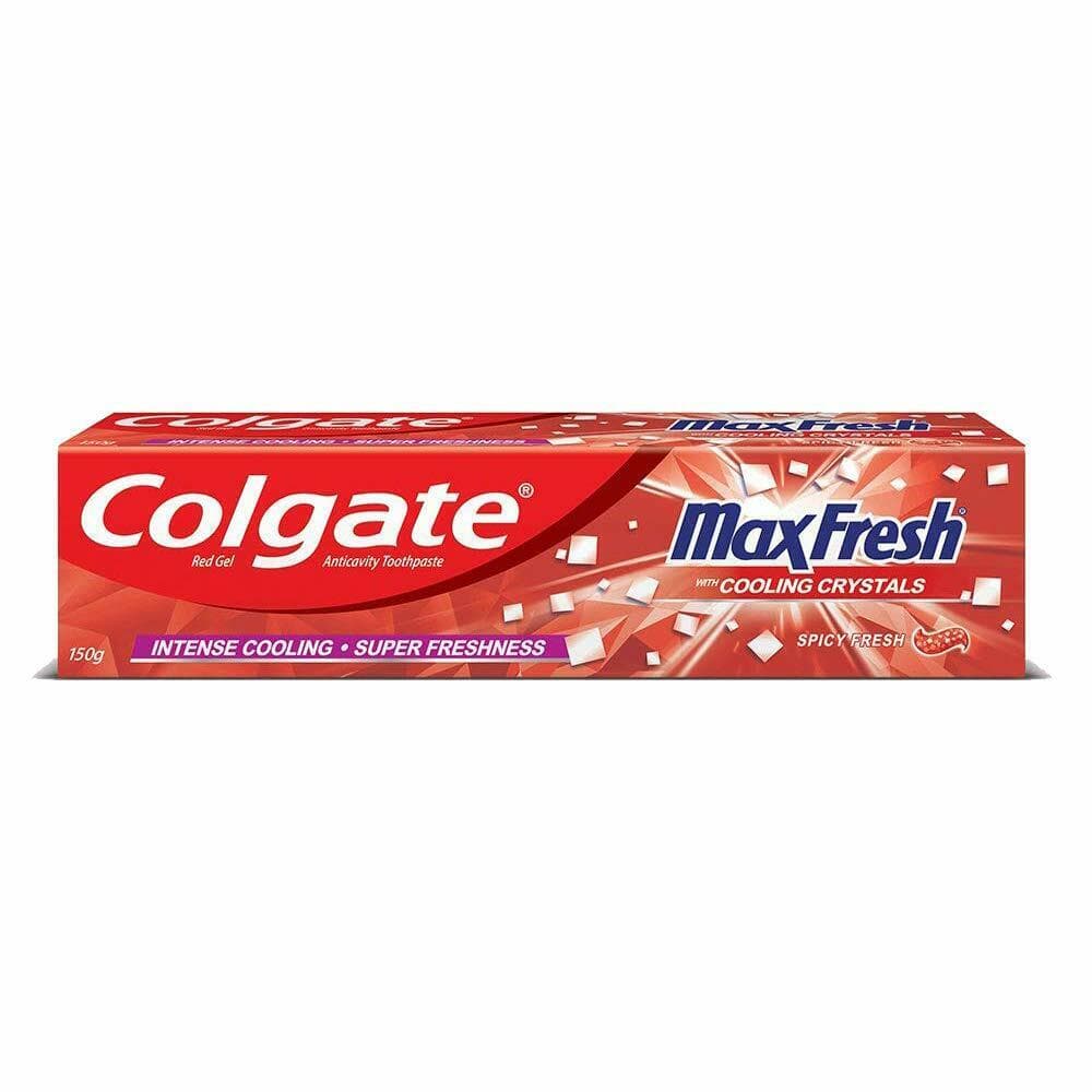 خمیر دندان کلگیت سری Max Fresh مدل Cooling Crystal حجم 100 میل