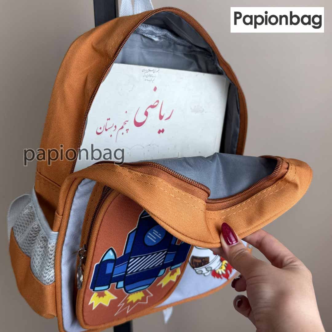 ست پسرانه فضانورد (کوله پیش دبستانی، جامدادی، لانچ بگ، بادی بگ) — تصویر ۷