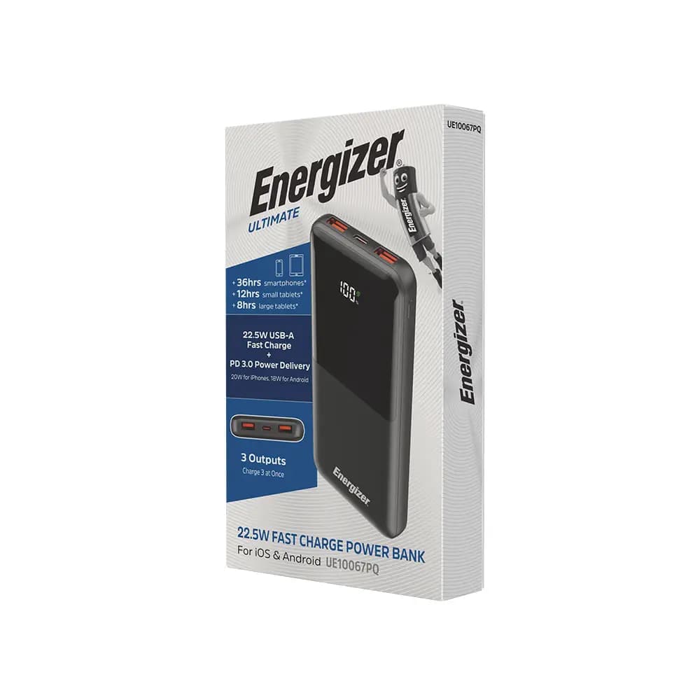 پاوربانک 10000mAh انرجایزر مدل UE10067PQ کد 7893 — تصویر ۸