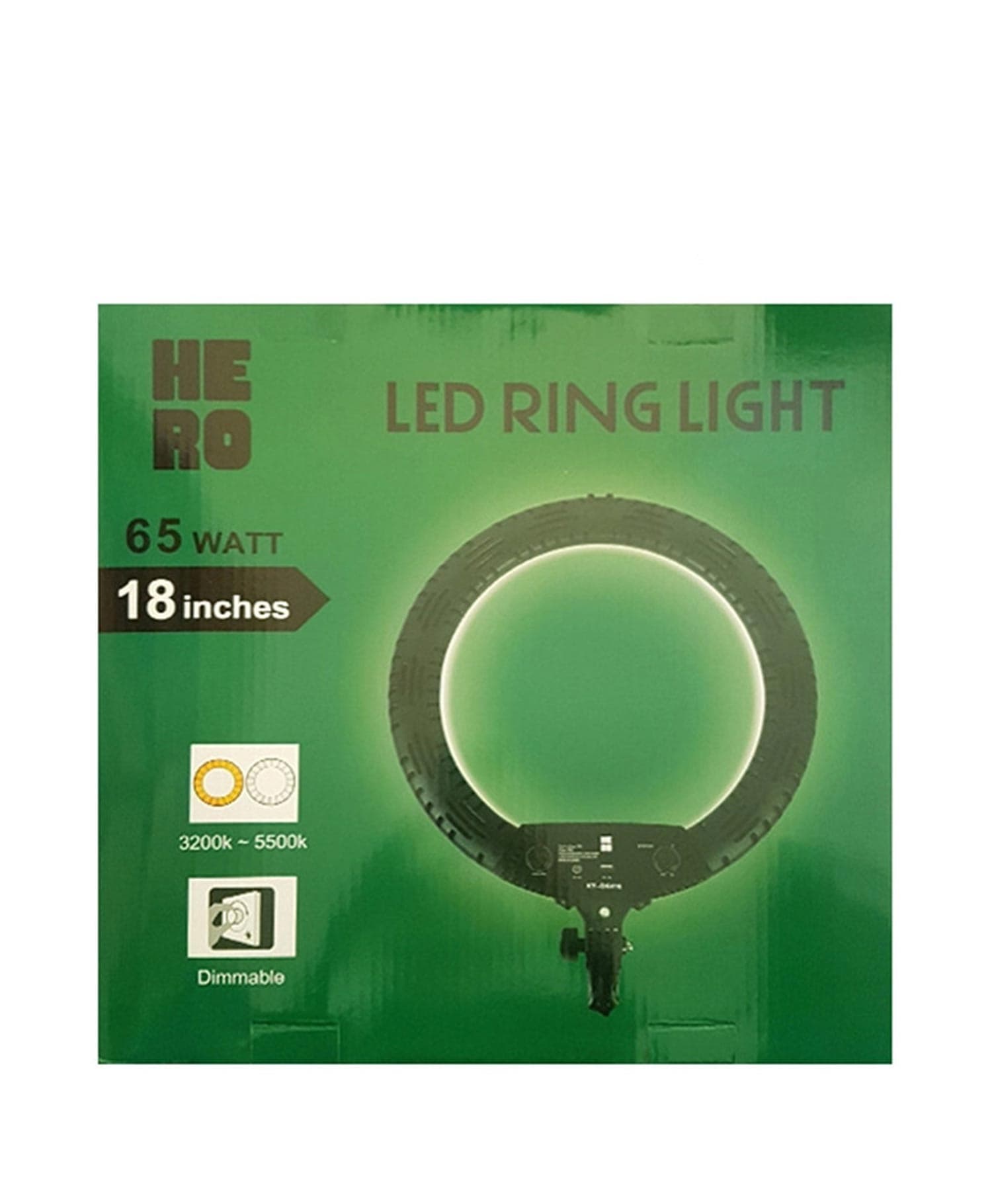 رینگ لایت هرو Hero مدل KY-BK 416 — تصویر ۹