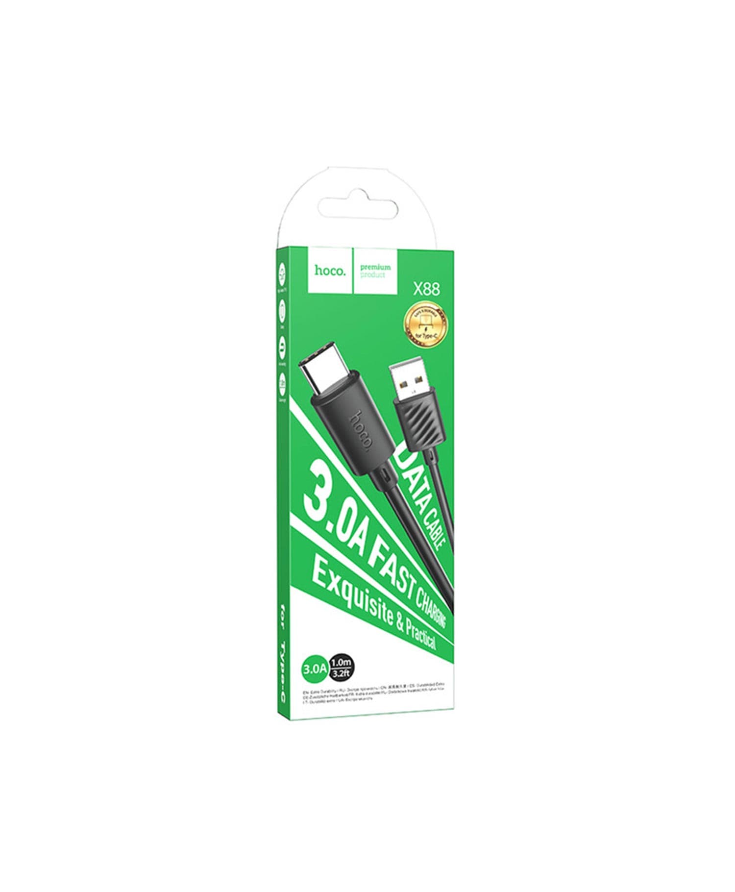 کابل تبدیل USB به Type-C هوکو مدل X88 — تصویر ۴