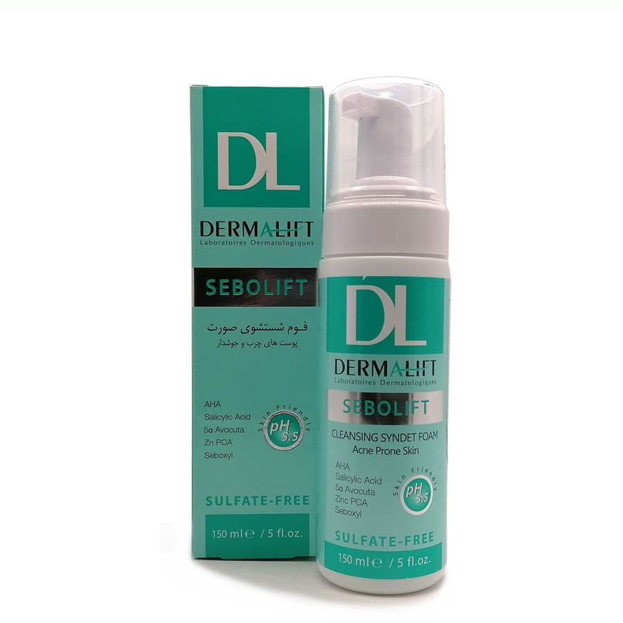 فوم شستشو چرب و جوشدار درمالیفت Dermalift