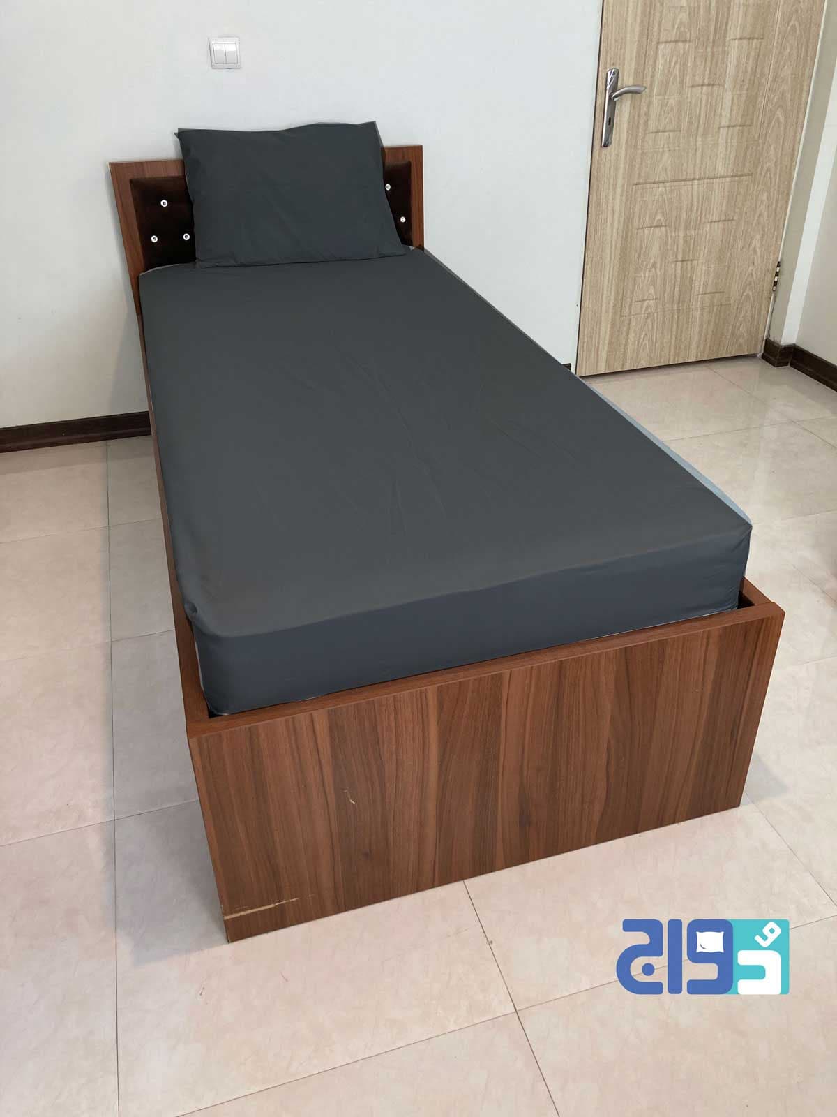 روتختی میکرو کشدار تک نفره کد 140012031 (رنگ مشکی) — تصویر ۲