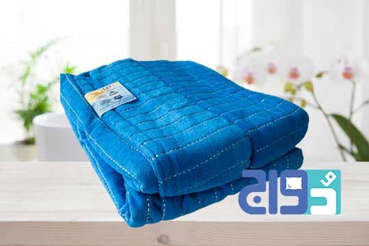 حوله تن پوش تنپاک (TANPAK) رنگ آبی سایز۱۳۵ — تصویر ۳