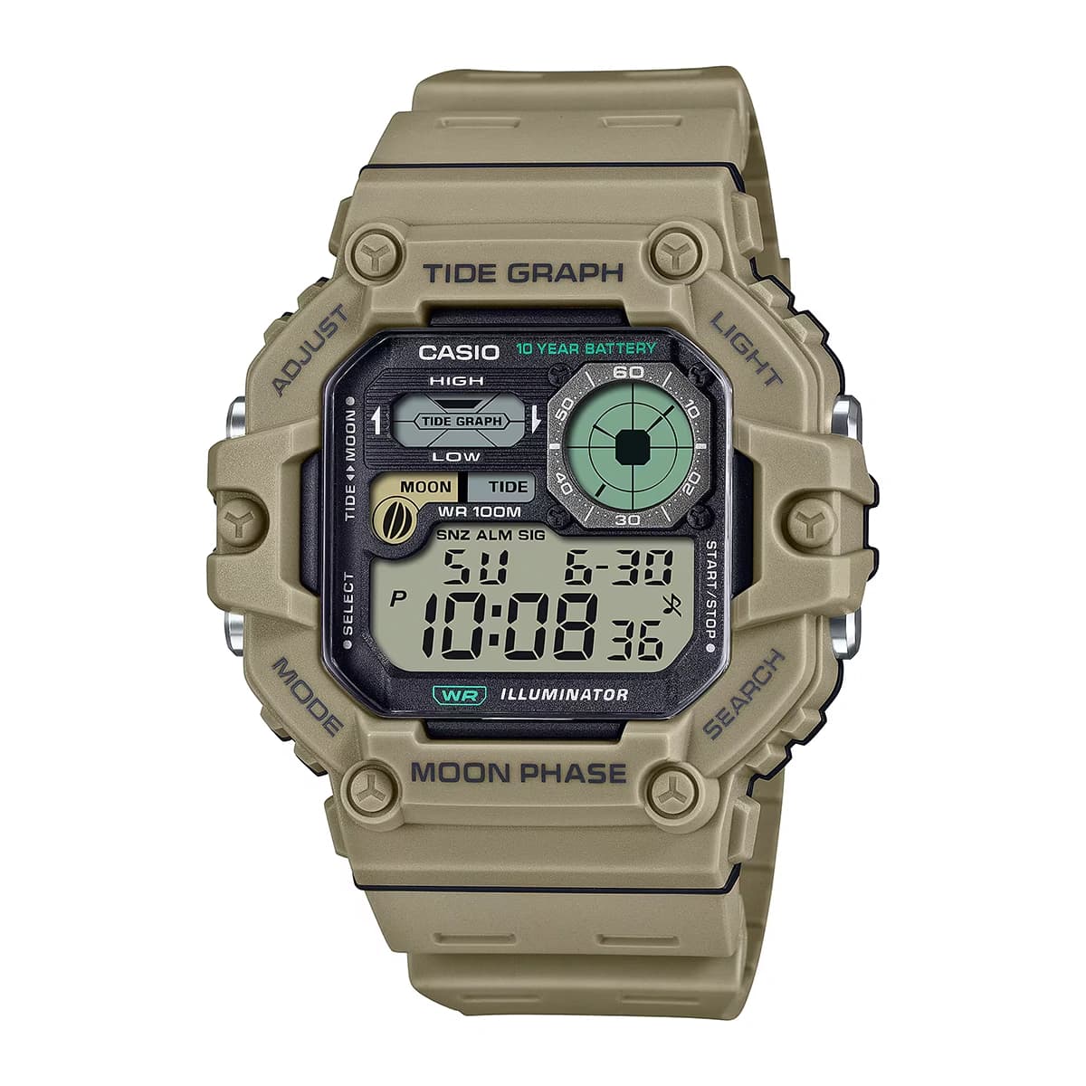 ساعت مچی مردانه کاسیو CASIO WS-1700H-5AV — تصویر ۴