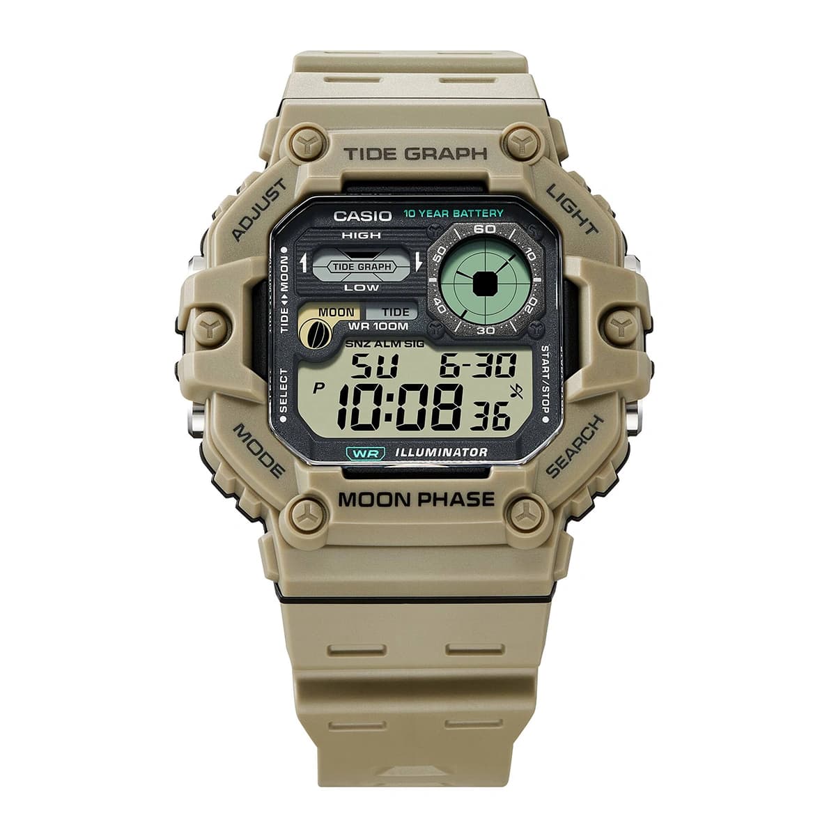ساعت مچی مردانه کاسیو CASIO WS-1700H-5AV — تصویر ۵