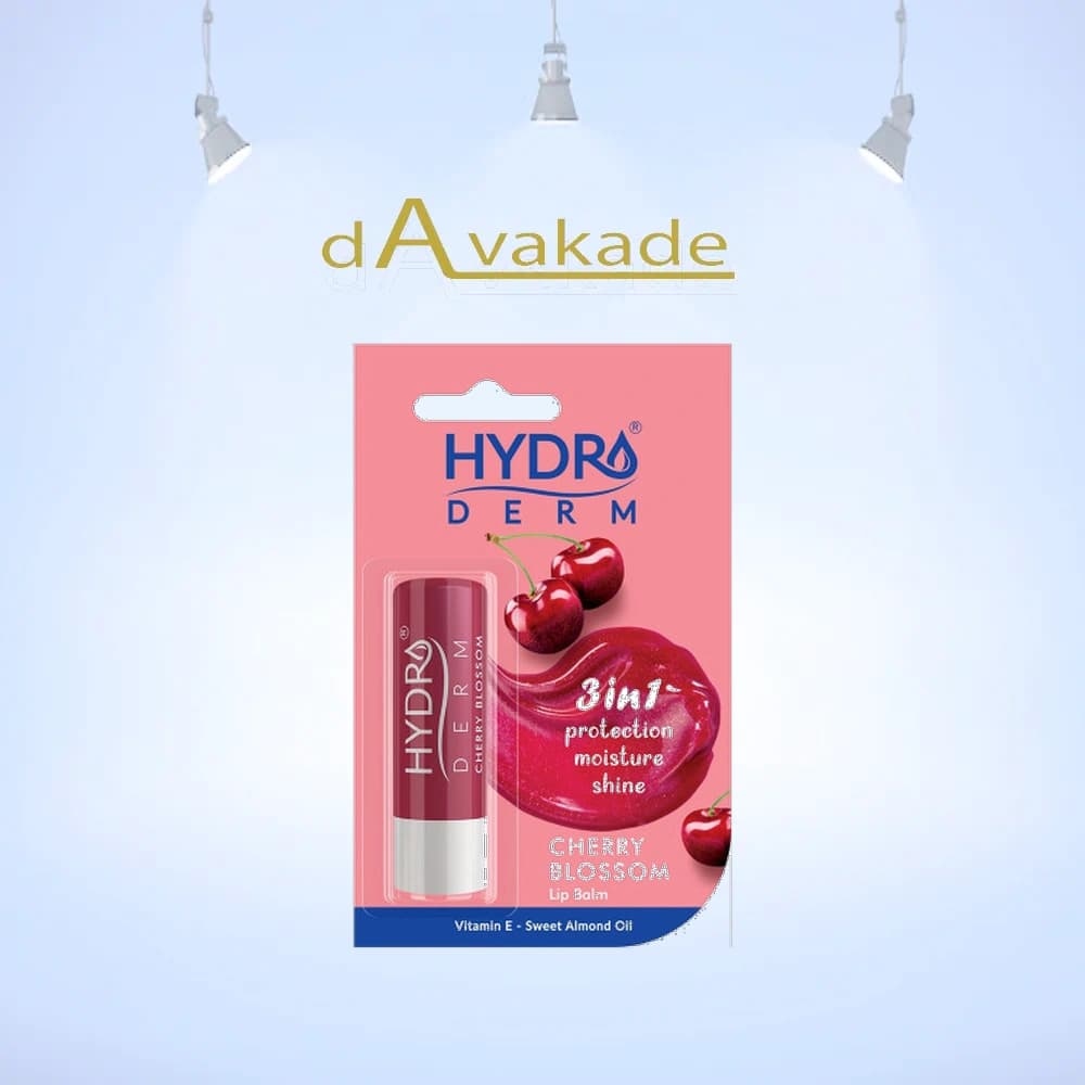 بالم لب مرطوب کننده رنگی هیدرودرم 3in1 HYDRODERM