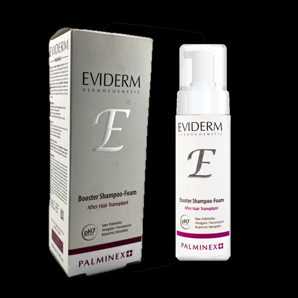 شامپو فوم پالمینکس اویدرم EVIDERM تقویت ریشه و ضد ریزش — تصویر ۵