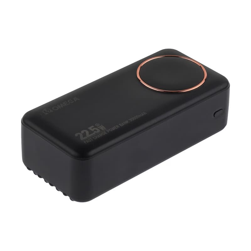 پاوربانک 22.5w سوپر فست شارژ امگا OMEGA مدل PB3001 ظرفیت 30000 میلی‌آمپرساعت — تصویر ۴