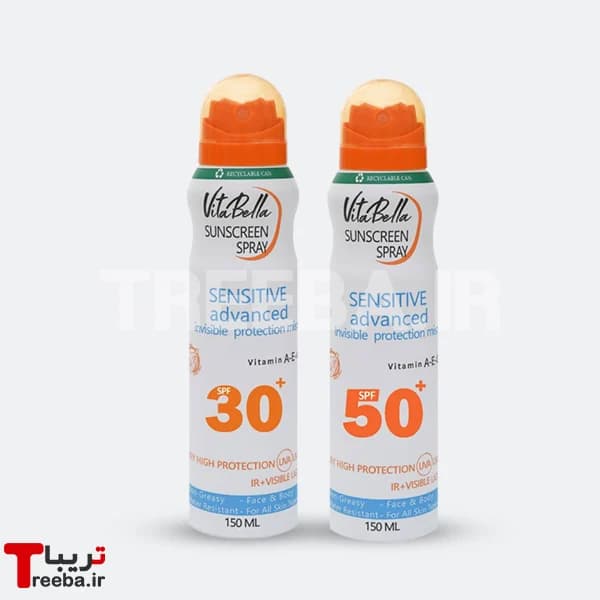 اسپری ضد آفتاب ویتابلا SPF50 و SPF30 — تصویر ۵