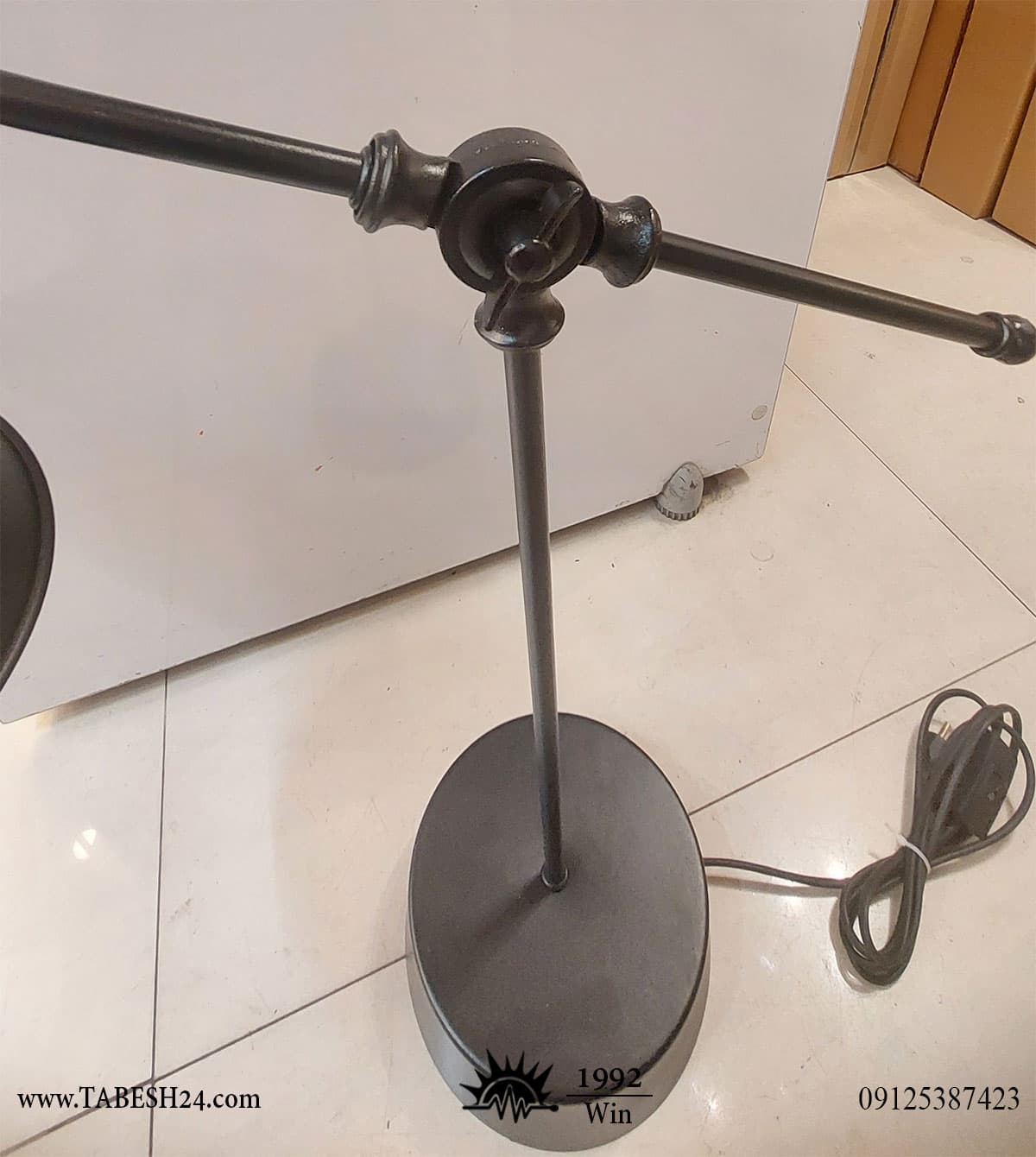 چراغ مطالعه دکوراتیو خم — تصویر ۱۲