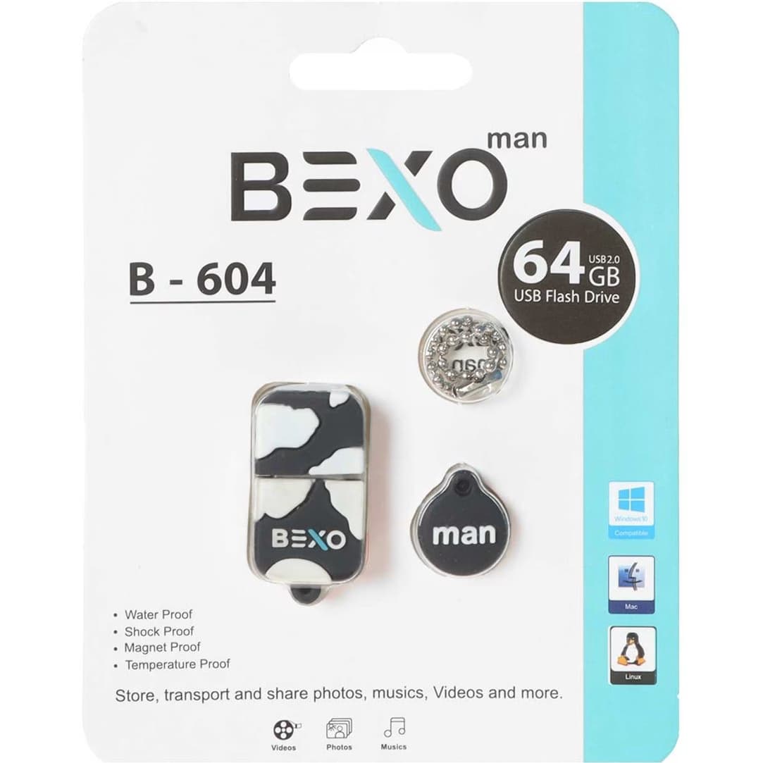 فلش مموری بکسو مدل B604 ظرفیت 64 گیگابایت