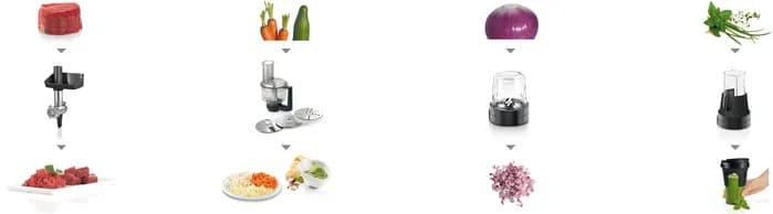 ماشین آشپزخانه (همزن) BOSCH MUM59M55 — تصویر ۱۲