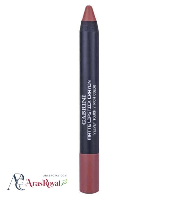 رژ لب مدادی مات گابرینی Gabrini مدل Velvet Touch شماره 08
