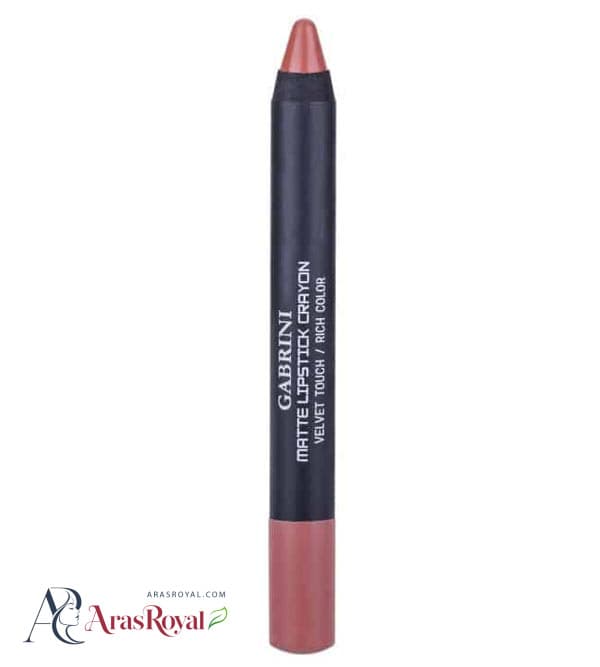 رژ لب مدادی مات گابرینی Gabrini مدل Velvet Touch شماره 06