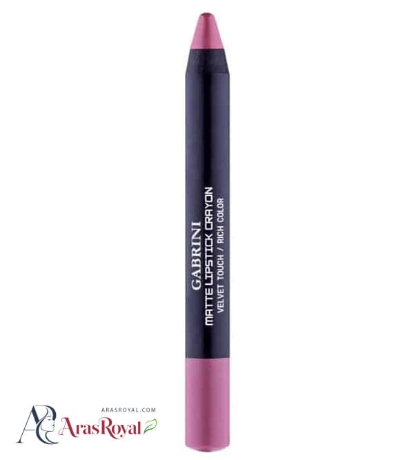 رژ لب مدادی مات گابرینی Gabrini مدل Velvet Touch شماره 21