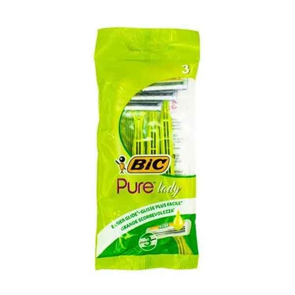 خودتراش زنانه بیک مدل Pure 3 lady بسته 3 عددی