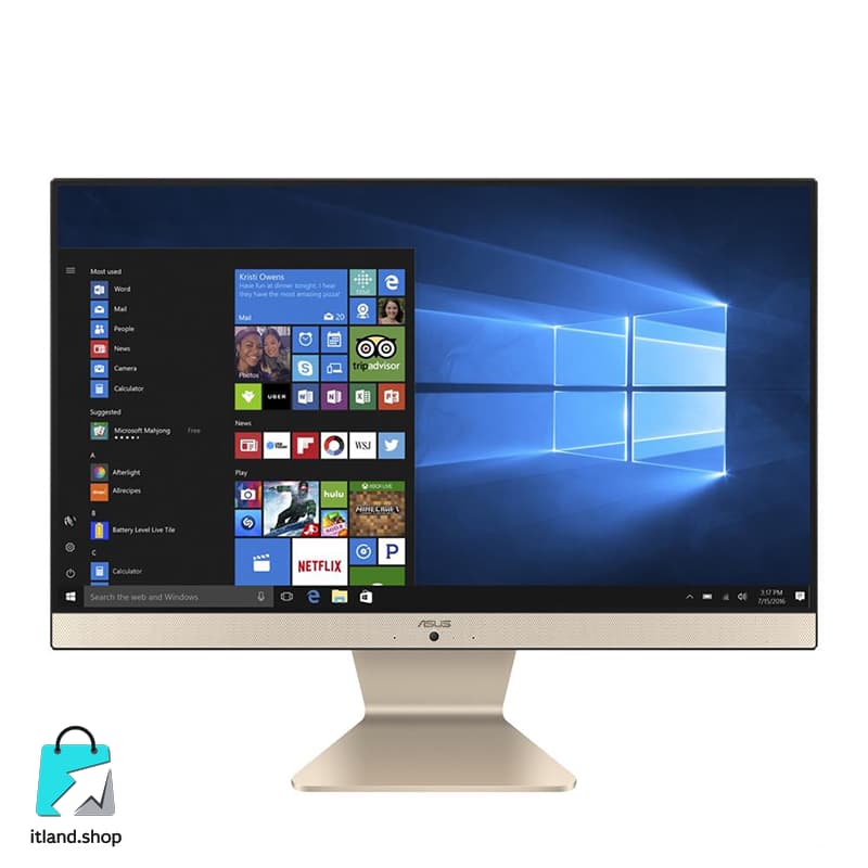 کامپیوتر All in One ایسوس 22 اینچی مدل V222 i3 10110U 4GB 1TB — تصویر ۳