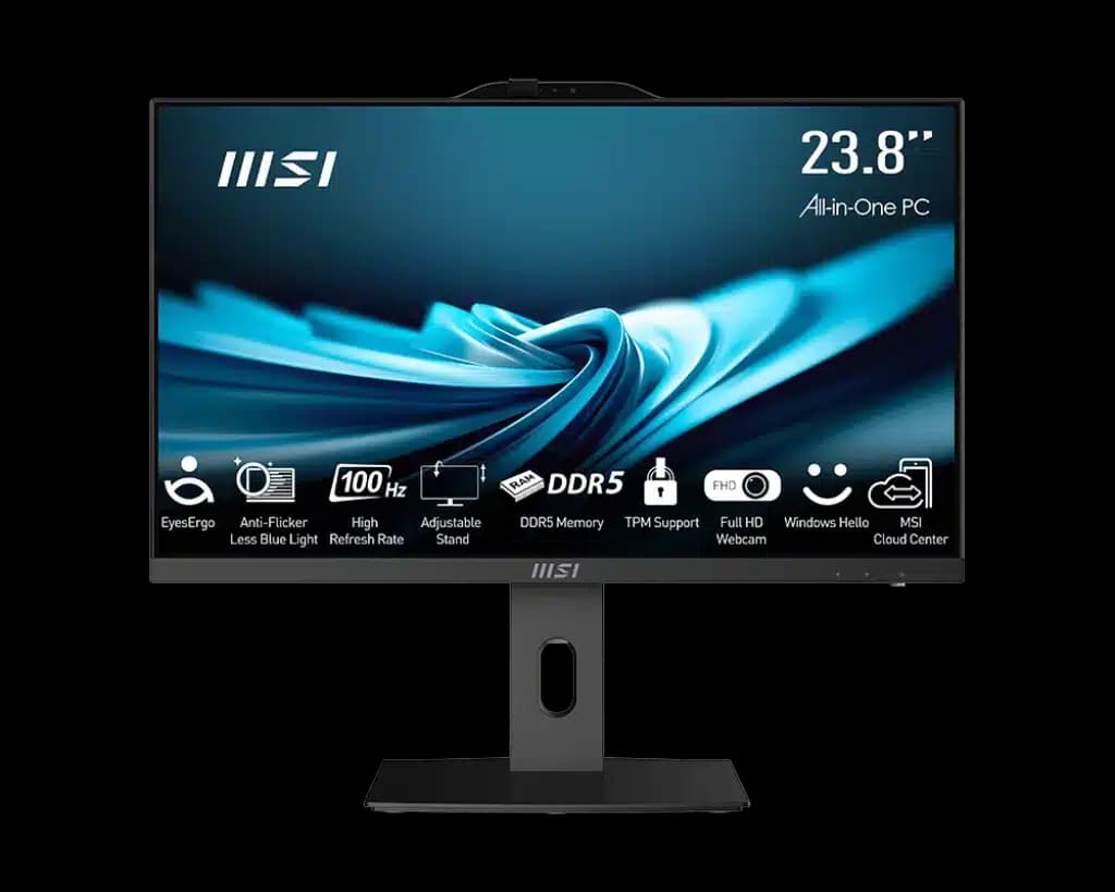 کامپیوتر آل‌این‌وان 24 اینچ MSI PRO AP242P 14M i7 14700 16GB DDR5 1TB M.2 – آکبند و پلمپ