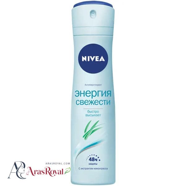 اسپری ضد تعریق زنانه نیوا Nivea مدل Fresh Energy حجم 150 میل