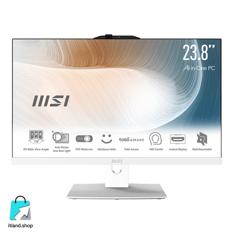 کامپیوتر All in One ام اس آی 23.8 اینچی مدل AM242P 13M i3 ۱۳۱۵U 8GB 500GB — تصویر ۴