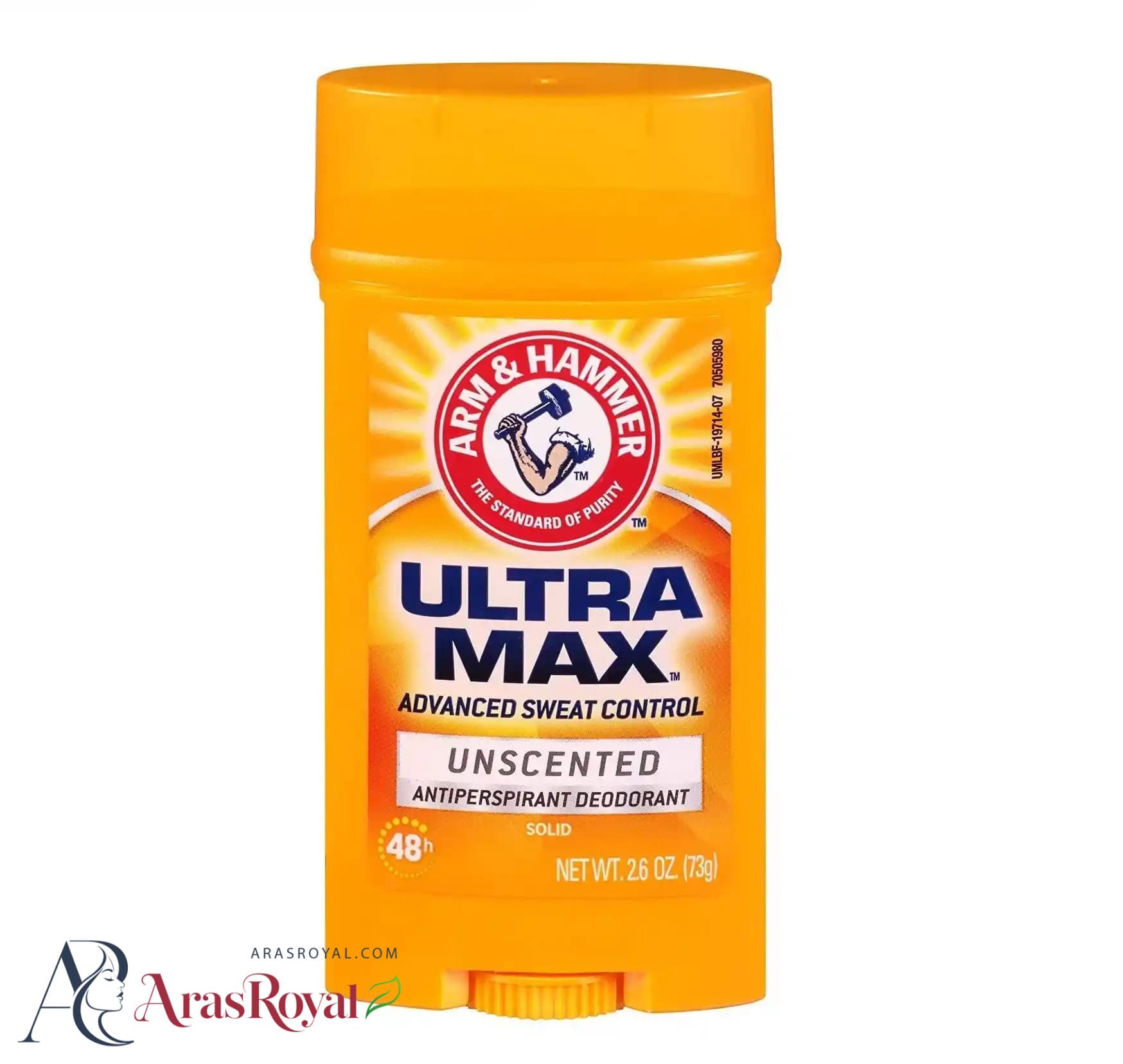 استیک صابونی اولترا مکس آرم اند هامر Arm and Hammer مدل Unscented حجم 73 گرم — تصویر ۳