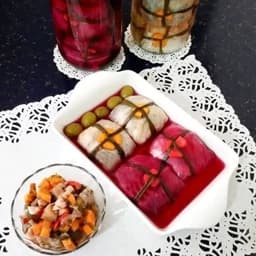 ترشی کلم شکم پر،بقچه ای یک کیلویی گیلان .رشت — تصویر ۳