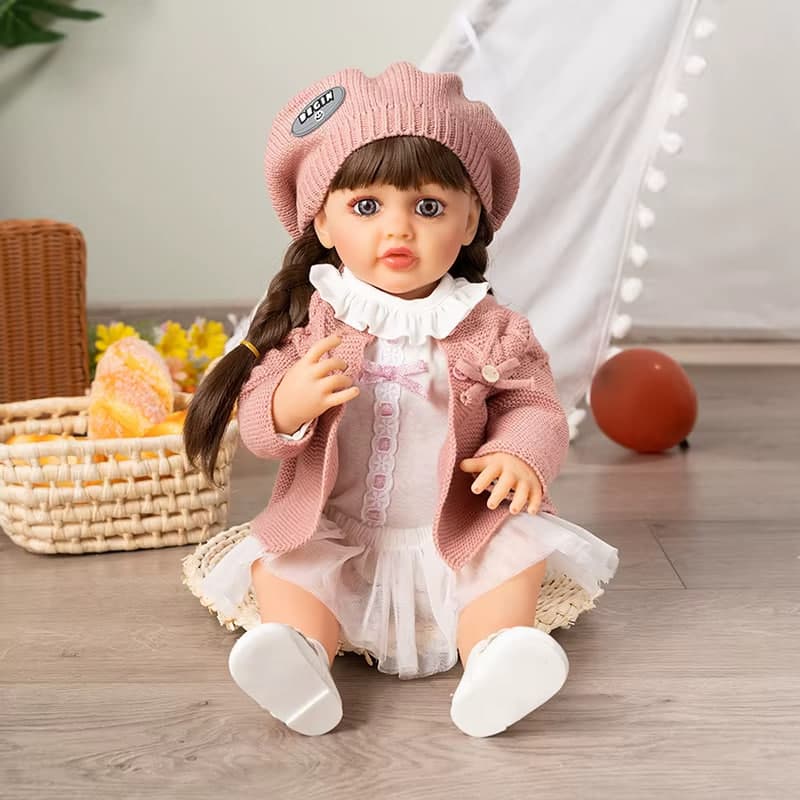 عروسک سیلیکونی موزیکال اورجینال ایتم 55 A+ — تصویر ۷