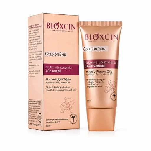 کرم درخشانکننده صورت بیوکسین Gold On Skin