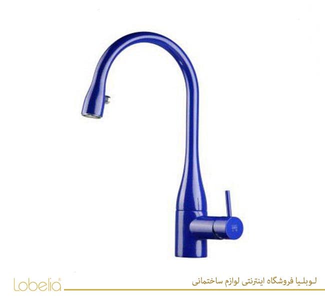 شیر ظرفشویی ایو آبی شلنگ دار kwc کی دبلیو سی