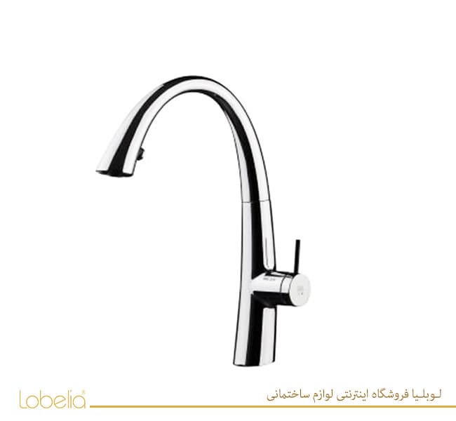 شیر ظرفشویی شلنگدار مدل زو کروم کی دبلیوسی KWC