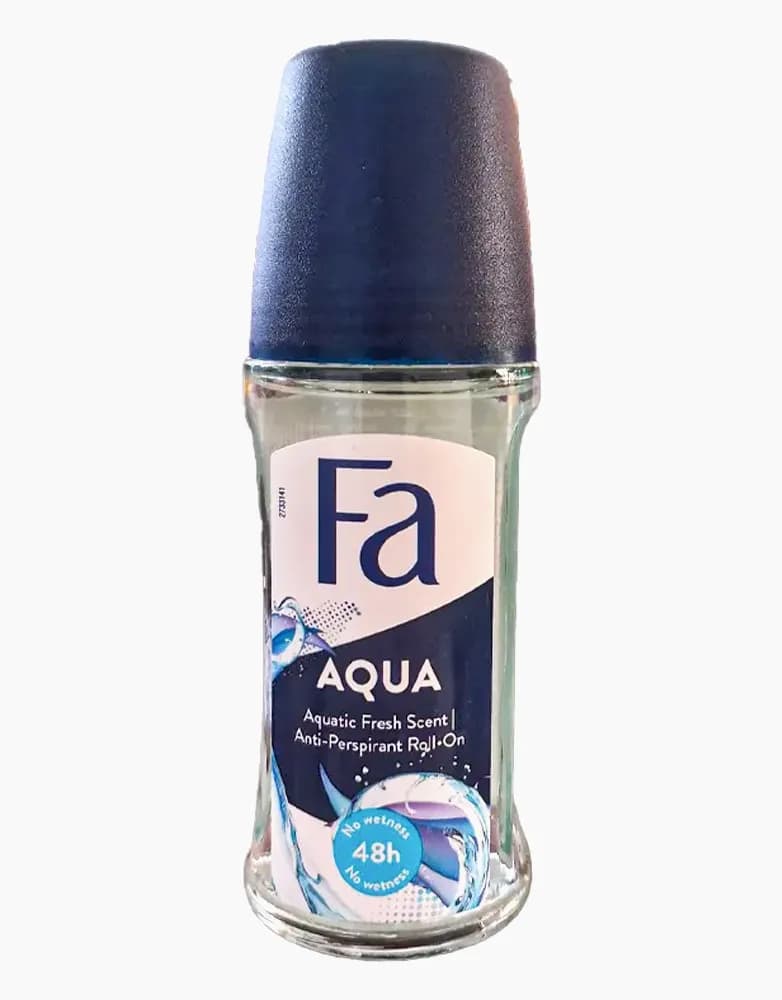مام رولی مردانه فا fa مدل AQUA 48h | حجم 50 میل