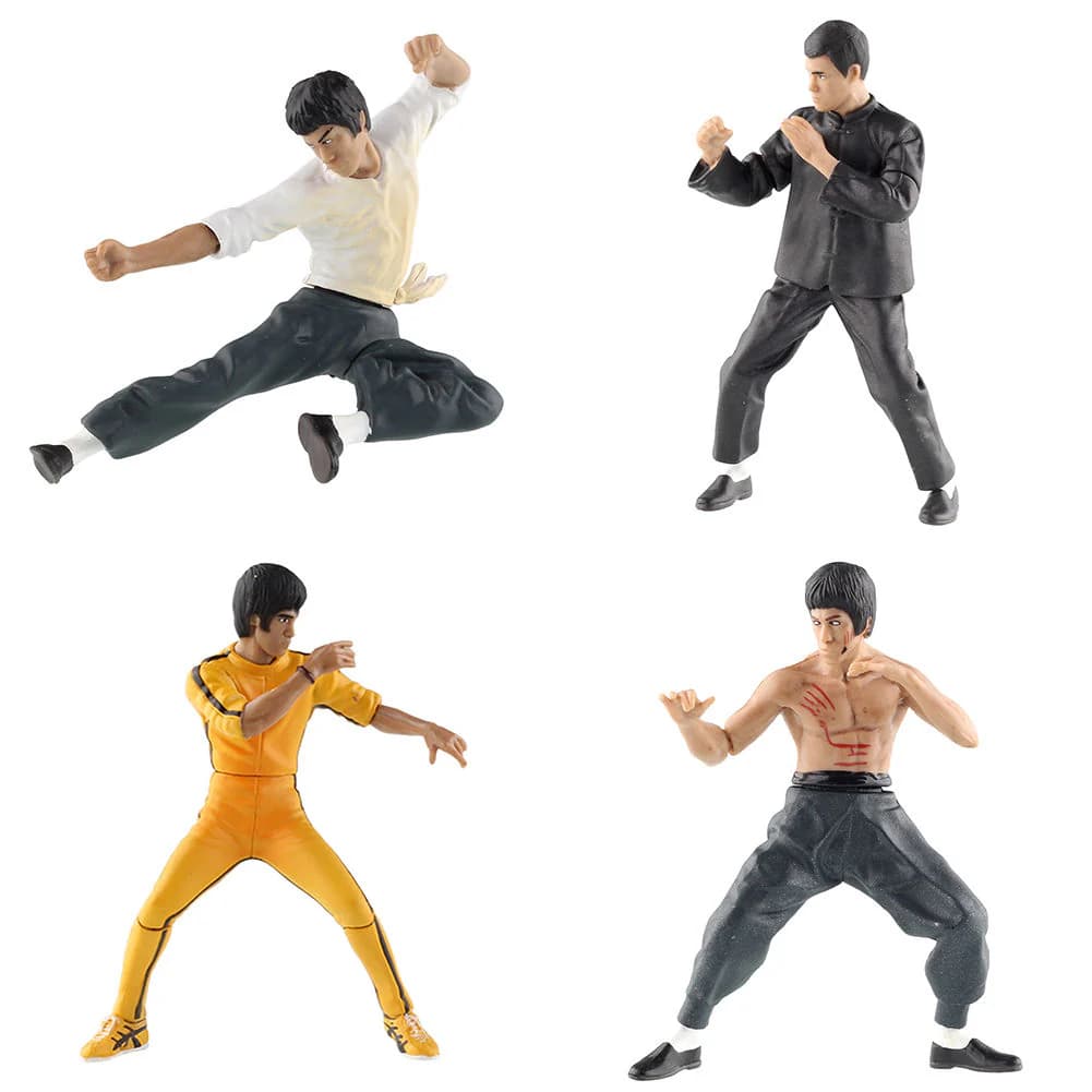 فیگور بروسلی Bruce Lee مجموعه 4 عددی — تصویر ۲