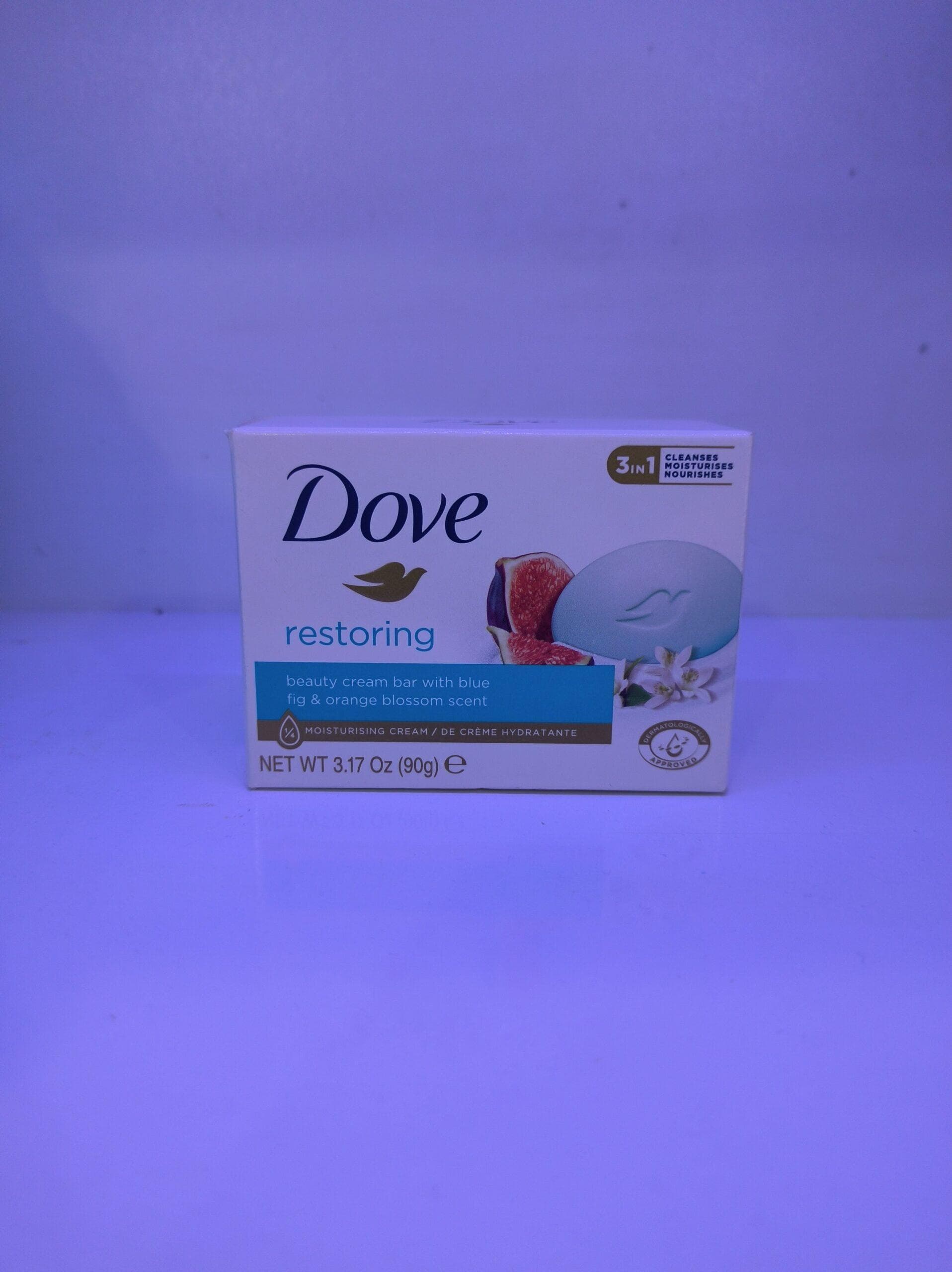 صابون داو DOVE با رایحه انجیر و شکوفه پرتقال ۹۰ گرم